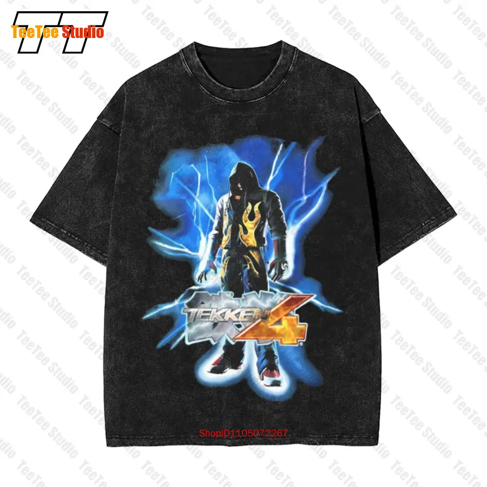 Esports Gaming Shirts - Vintage Tekken 4 Namco Promosyon Arcade