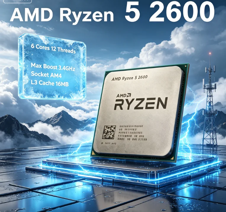 Esports Gaming Cafe - R5 2600 Masaüstü Oyun Bilgisayarı CPU'su