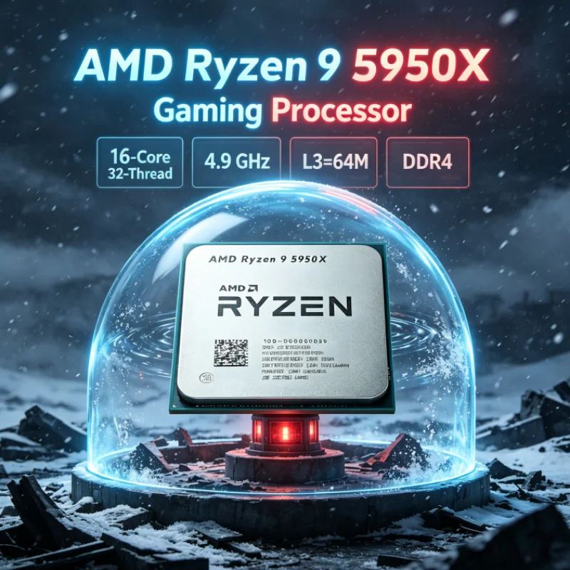Amd Cpu Ryzen 9 - AMD Ryzen 9 5950X, soğutucusuz, 4.9GHz'e