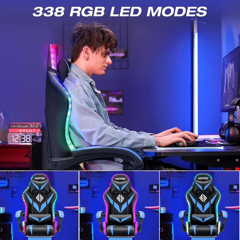 Masajlı ve LED Işıklı RGB Oyun - Rgb Gaming Chair incelemesi ve fiyatı