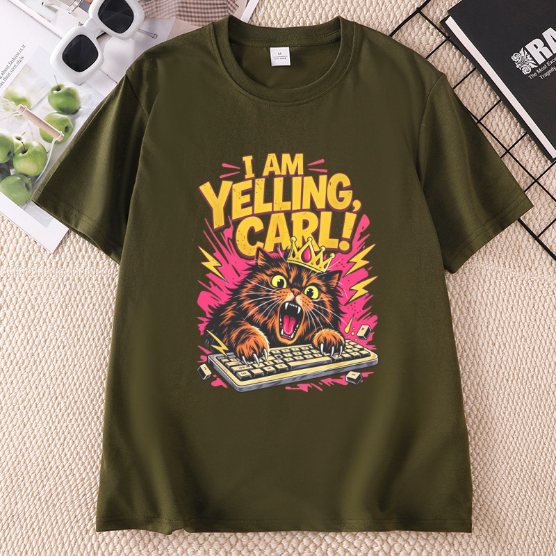 Ben bağırmıyorum Carl T-shirt  - Esports Gaming Shirts incelemesi ve fiyatı